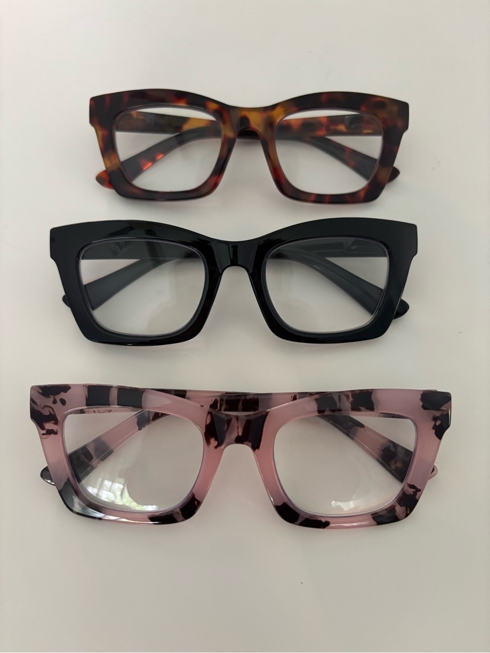 Women’s Fashion Readers Strength 1.00 Brown tortoise, black and pink tortoise